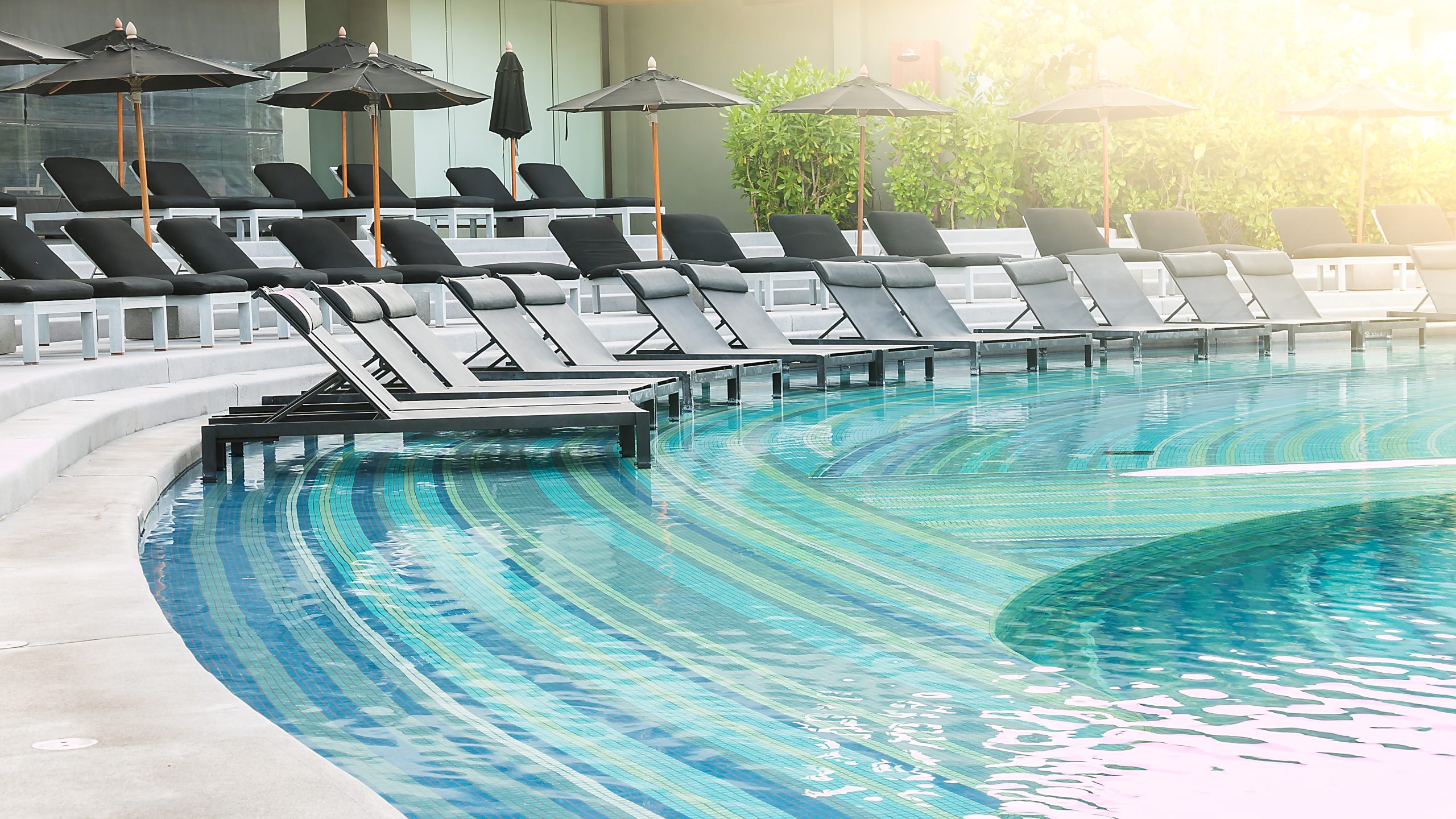 A cleaner, safer swim — with up to 50% less chlorine.